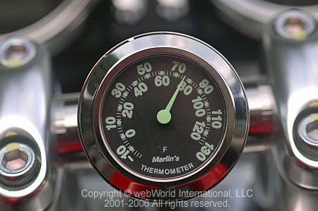 Motorcycle Thermometer