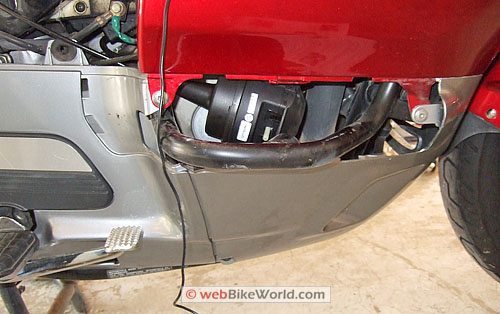 Throttle control unit.