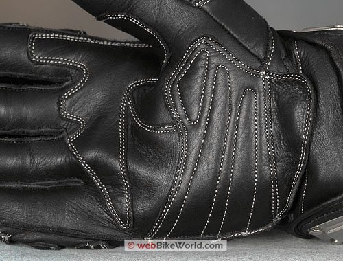 Velocity Gear SS Metalwear Gloves - Palm Close-up