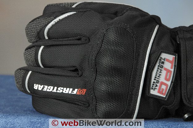 Firstgear Tundra Gloves - Back of Hand