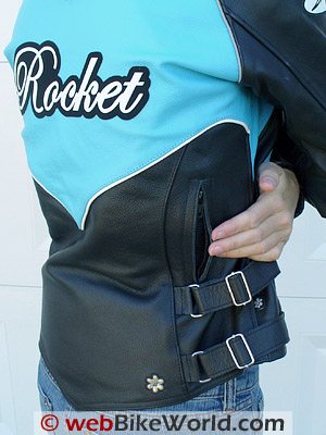 Joe Rocket Jet Set Jacket - Waist Adjuster Detail