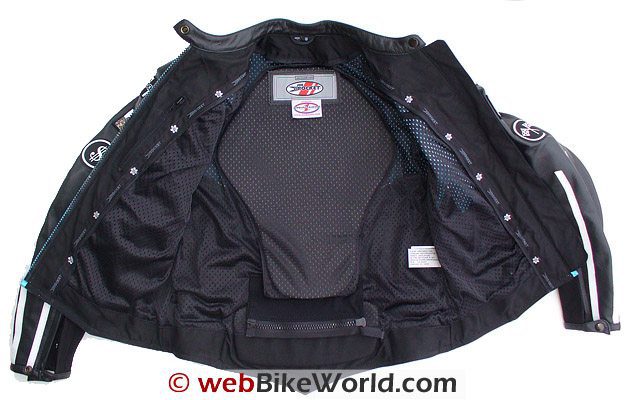 Joe Rocket Jet Set Jacket with Liner Removed