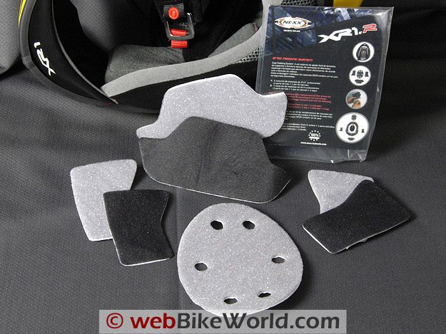 Nexx XR1R Helmet Ergo Padding System for a Custom Fit
