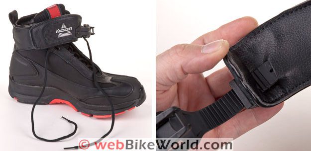 Icon Accelerant Boots - Laces and Buckle
