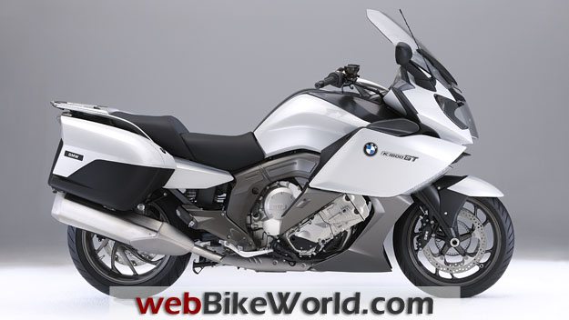BMW K1600GT and K1600 GTL - White, Right Side