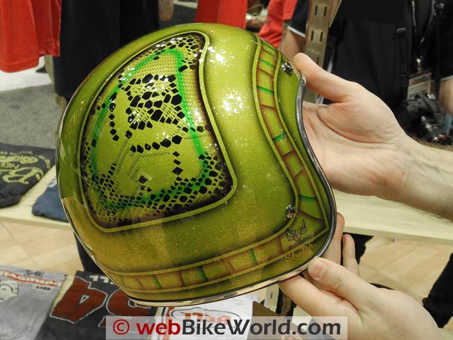 Bell Custom 500 Skratch Lace Green