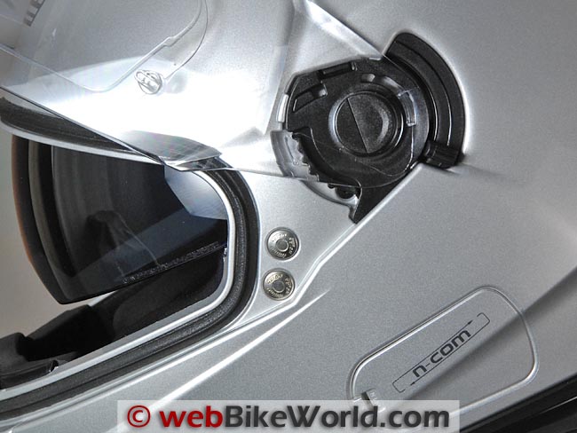 Nolan N86 Face Shield Removal and Sun Visor