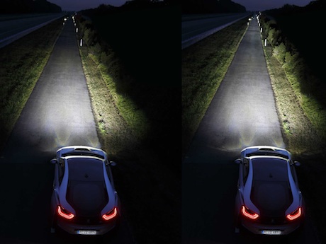 BMW laser lights