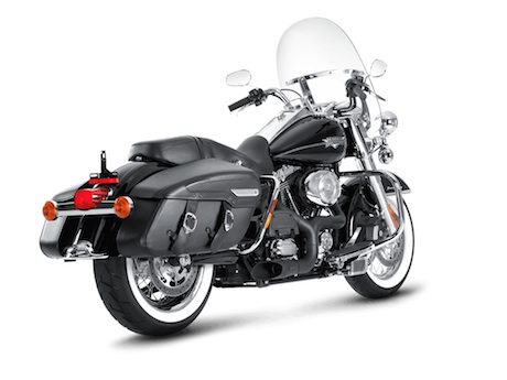 Akropovic Open-Line exhaust system on a Harley-Davidson Road King