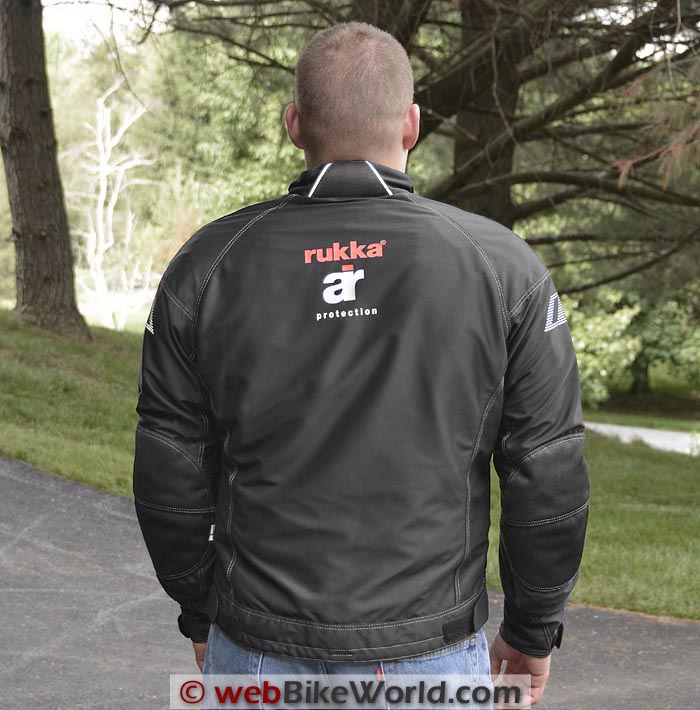 Rukka AiRider Jacket Rear View