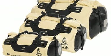 Touratech Dakar-coloured bags