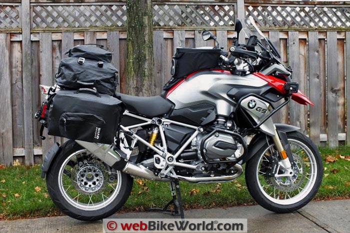 BMW R1200GS With SHAD SW42 and SW55