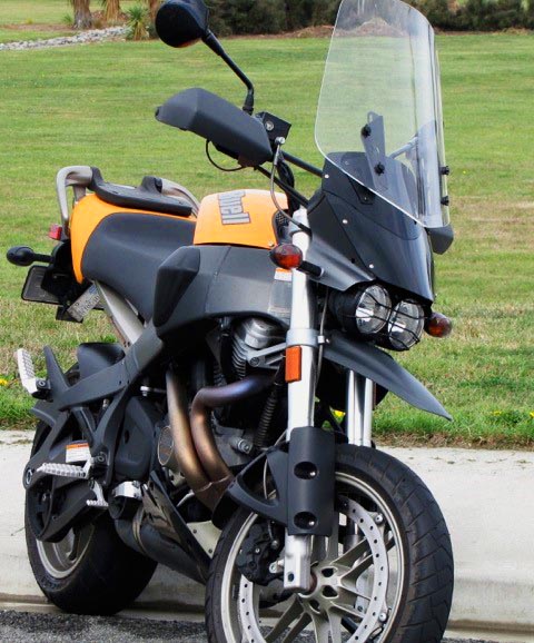 MADSTAD Windshield on Buell
