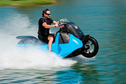 Gibbs Biski amphibious motorcycle