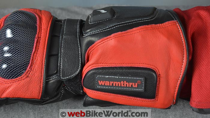 Warmthru Heated Motorcycle Gloves Gauntlet