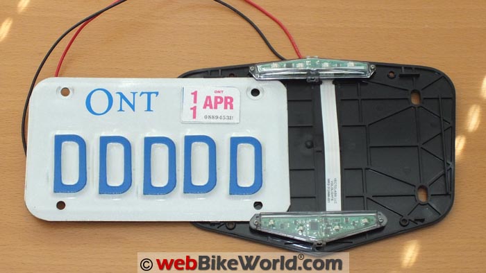 Vololights License Plate Fit