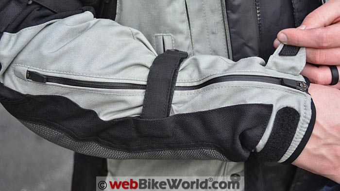 Helite Adventure Airbag Jacket Sleeve Cuff