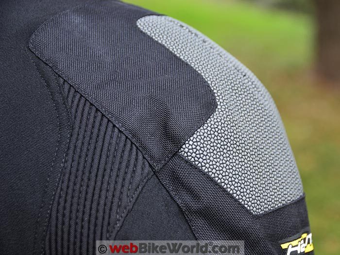 Helite Adventure Airbag Jacket Superfabric on Shoulder