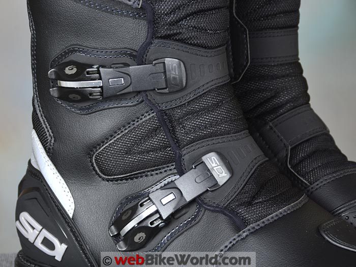 Sidi Deep Rain Boots Buckles Close-up