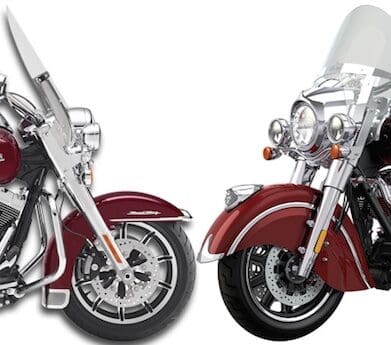 Harley-Davidson Road King V Indian Springfield price pressures taxes