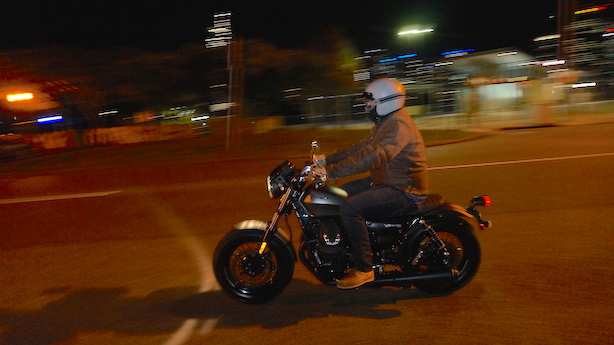 Night rider Black dog ride