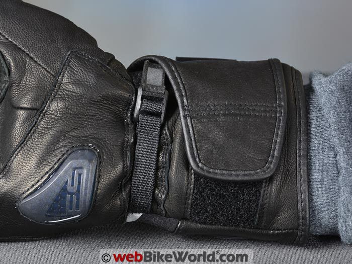REV'IT! Summit 2 H2O Gloves Wrist Strap Secured