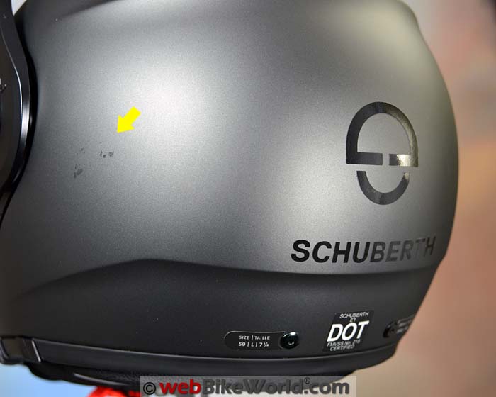 SCHUBERTH E1 Exhaust Vent