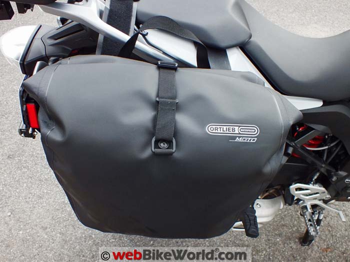 Touratech Moto Saddle Bags Top Strap