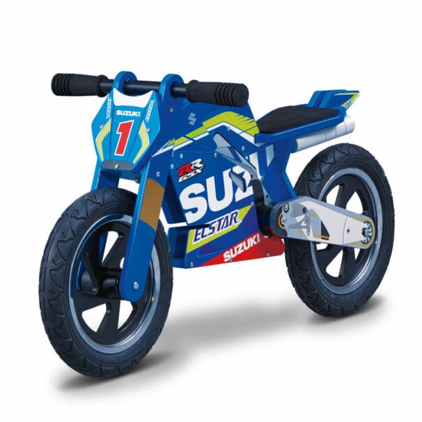 Suzuki toys for small and big boys GSX-R750 MotoGP GSX-RR Kiddimoto Balance bike