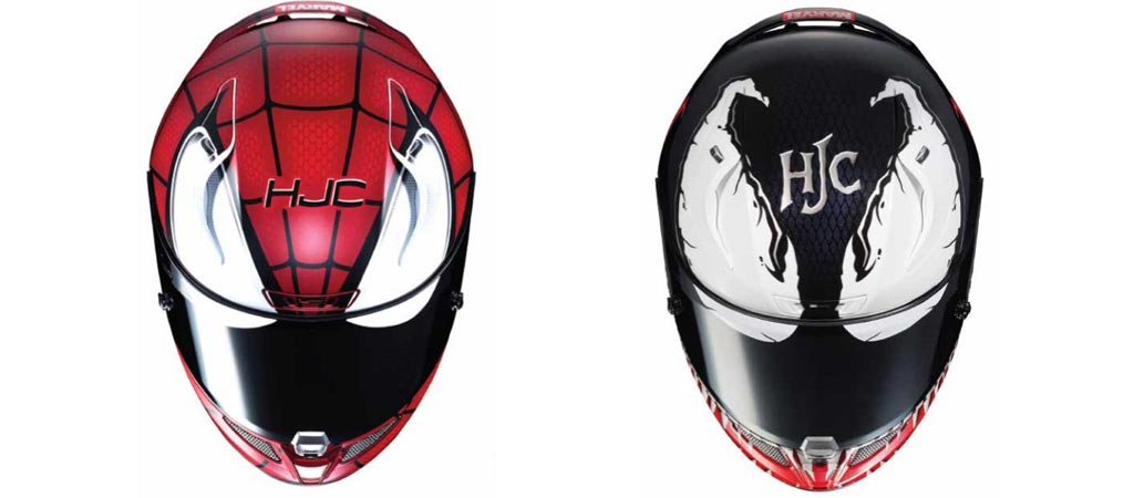 HJC releases Star Wars and Marvel helmets Spider and Venom