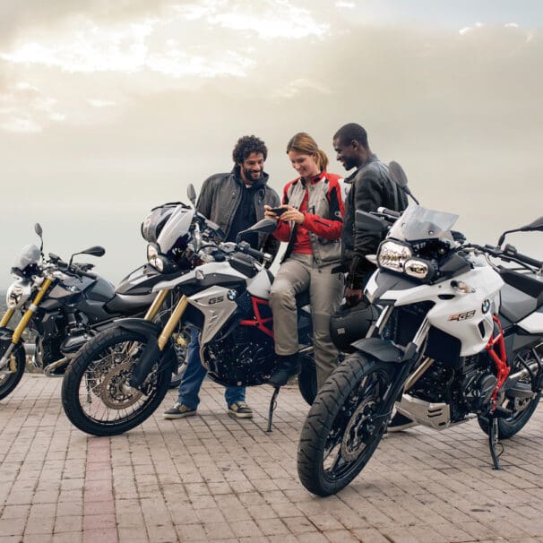BMW Motorrad creating digital riders information apps friends distracted passion