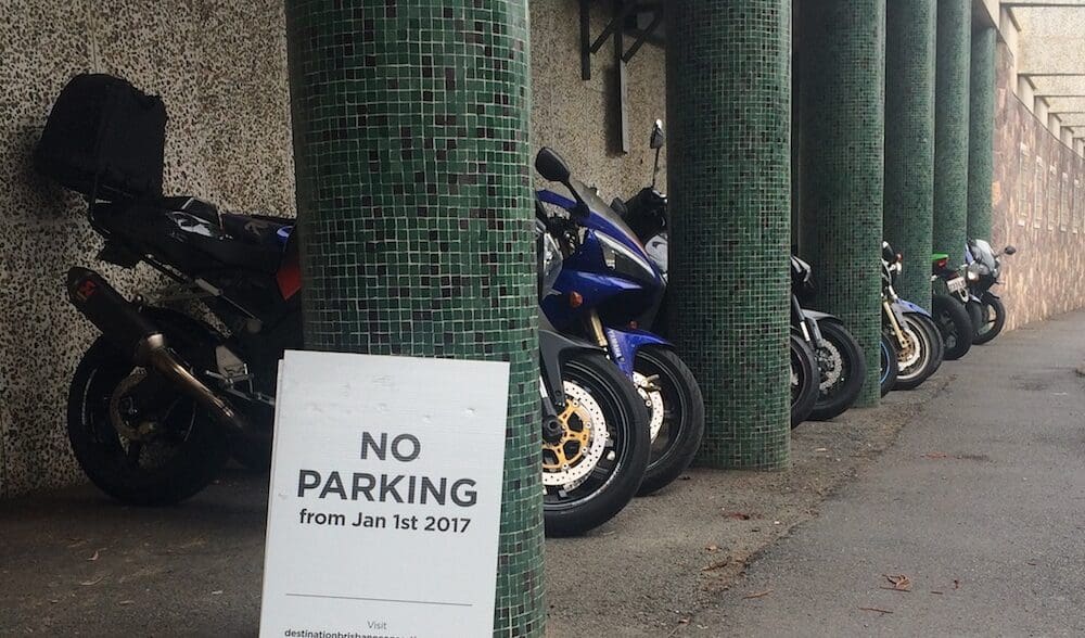Fight on for lost motorcycle parking activists flexible