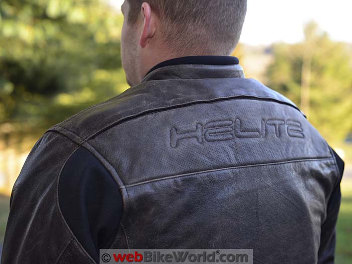 Helite Adventure Airbag Jacket Rear Shoulders