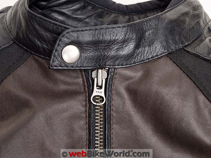 AGV Sport Compass Jacket Collar Close-up