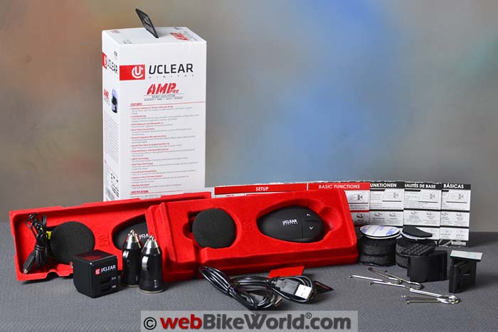 UClear AMP Pro Kit Contents