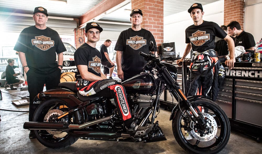 Harley-Davidson sponsors Brad Jones Racing Supercars team