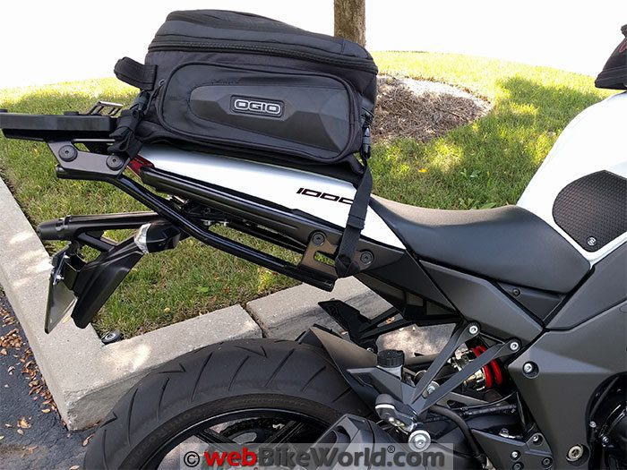 Ogio Tail Bag On Motorcycle