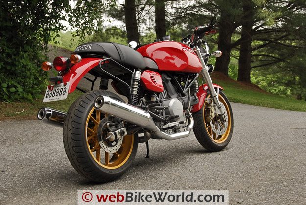 Carrozzeria Wheels - Ducati GT1000 Rear View