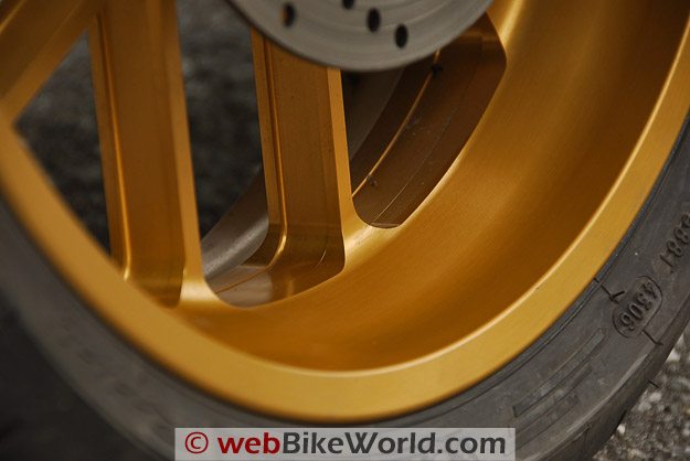 Carrozzeria Rear Wheel close-up