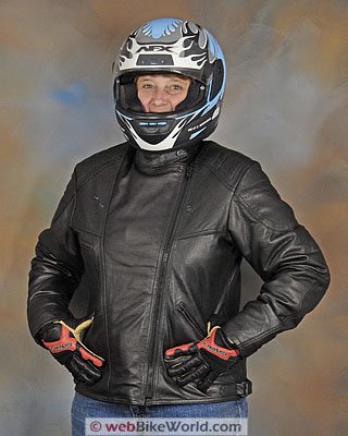 Women’s Deerskin Motorcycle Jacket
