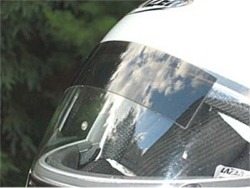 Sun shade - sun shield for motorcycle helmets
