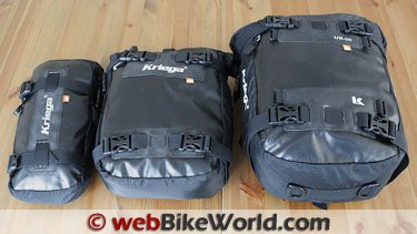 Kriega Drypack Motorcycle Luggage