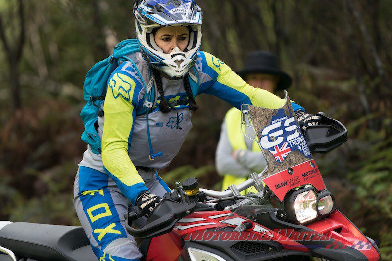 Female riders trial for GS Trophy