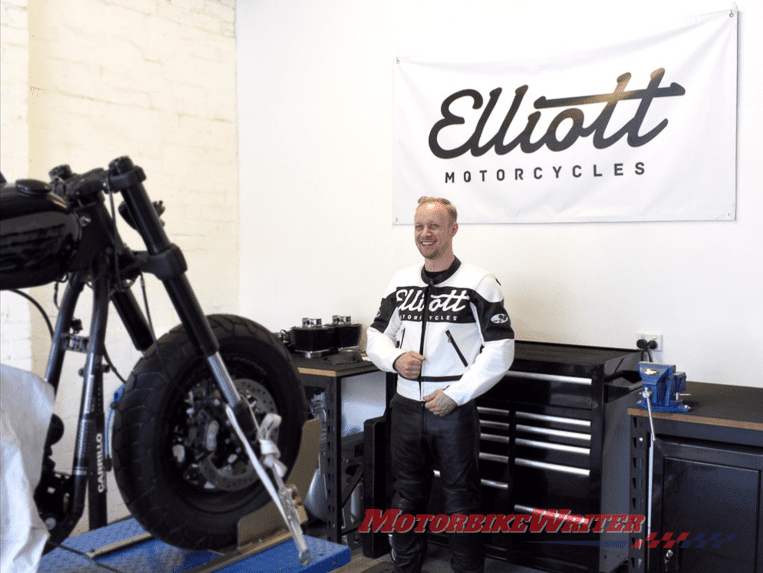 Elliott Andrews - Elliott Motorcycles fastest Softail Fat Bob 114