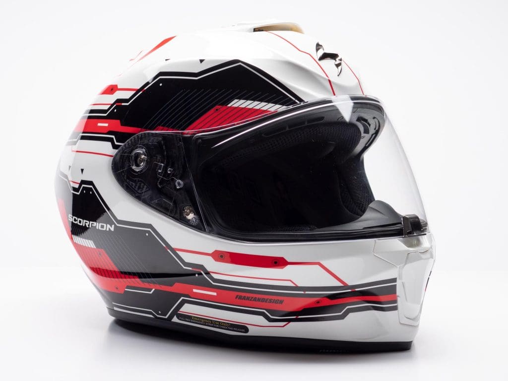 Scorpion EXO R420 Helmet Off-side View