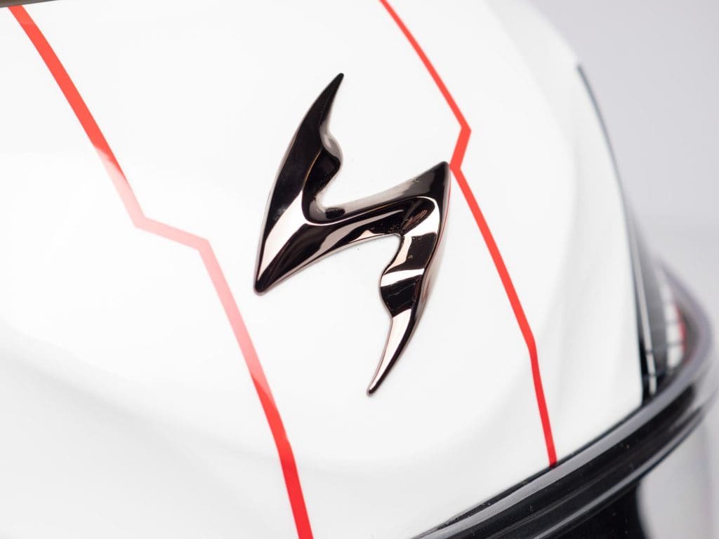 Scorpion EXO R420 Helmet Topside Logo