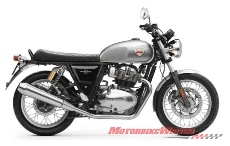 Royal Enfield has launched its 650cc twin-cylinder Interceptor naked and Continental GT cafe racer to fill a mid-weight gap