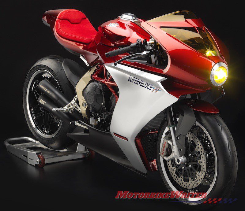 MV Agusta Superveloce 800, Dragster 800 RR America and Brutale 1000 Serie Oro gold mirror online