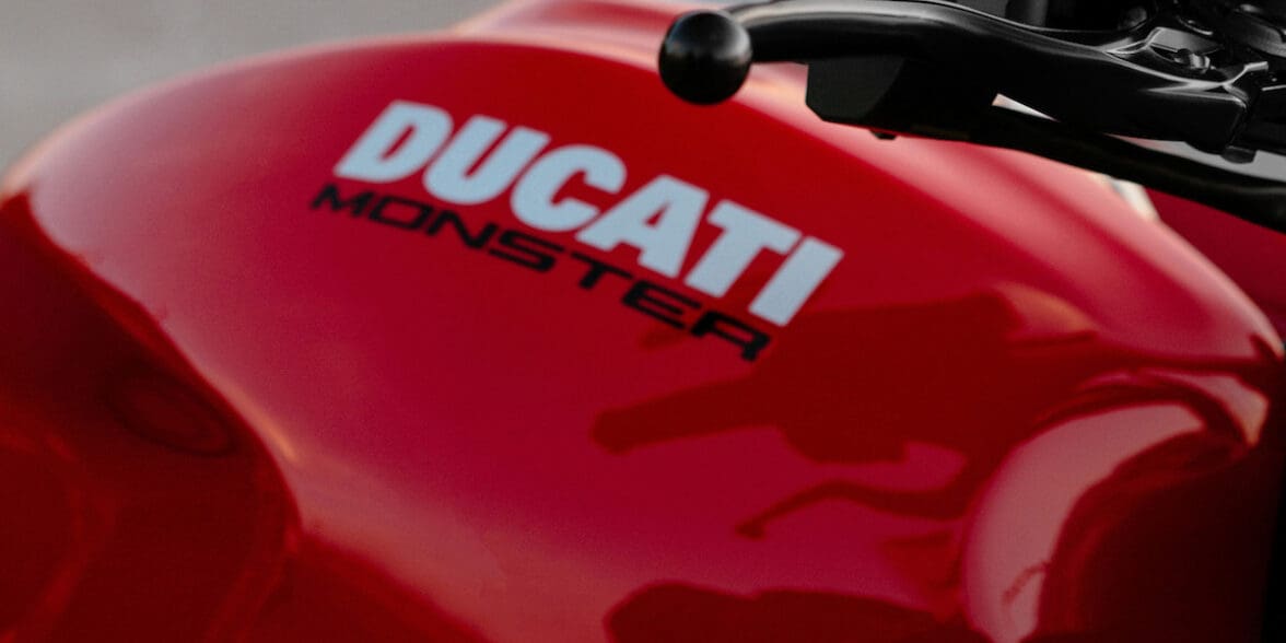 Ducati Monster gas tank