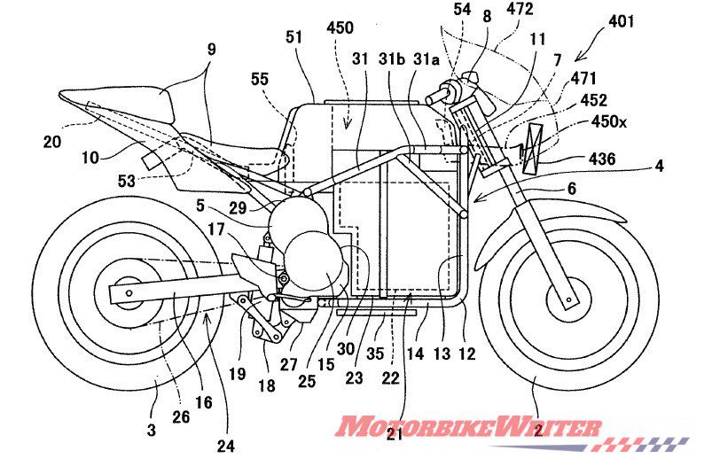 electric Kawasaki patent